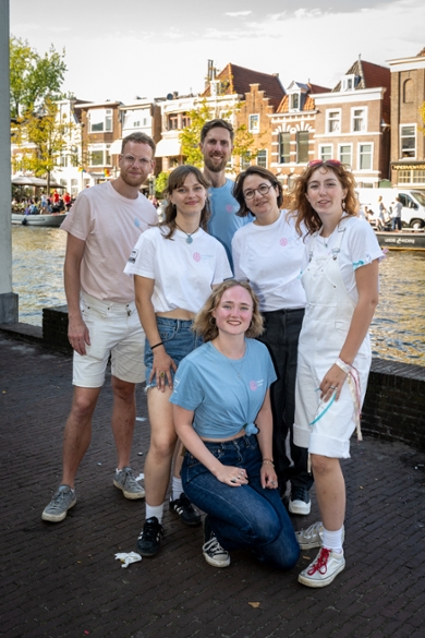 Loois van Kessel, Stephan van Es, Anouk Roggema, Lisa Anderson, Katrina Konzuk and former Diversity Officer Aya Ezawa.